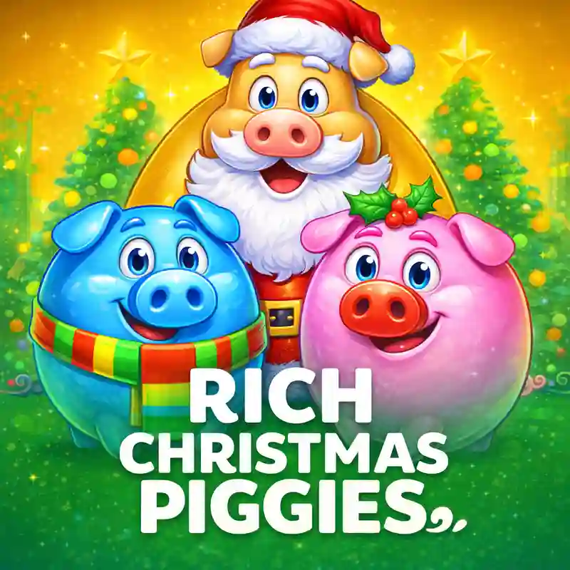 Rich Christmas Piggies slot game